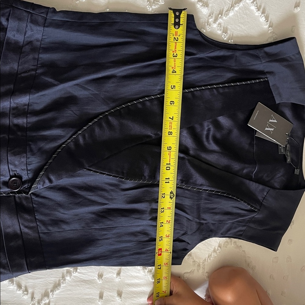 Armani Exchange navy blue rompers NWT 4 - Picture 9 of 10